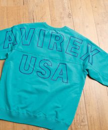 And A | AVIREX アヴィレックス / LS BIG LOGO CREW NECK SWEAT ビッグロゴスウェット / 6193460(スウェット)