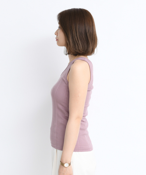 DouDou(ドゥドゥ)の「ランダムテレコセットプルオーバー(Tシャツ/カットソー・レディース・ブラック/ベージュ/ピンク・FREE)」の20枚目の写真