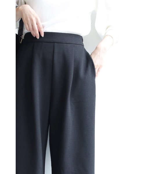 cawaii(カワイイ)の「楽してオシャレに穿ける 体型拾わない 年中ヘビロテパンツ ホワイト限定ぺチパンツ付き(その他パンツ・レディース・ブラック/グレー/ベージュ/ホワイト・L2/M2/M1/L1)」の19枚目の写真