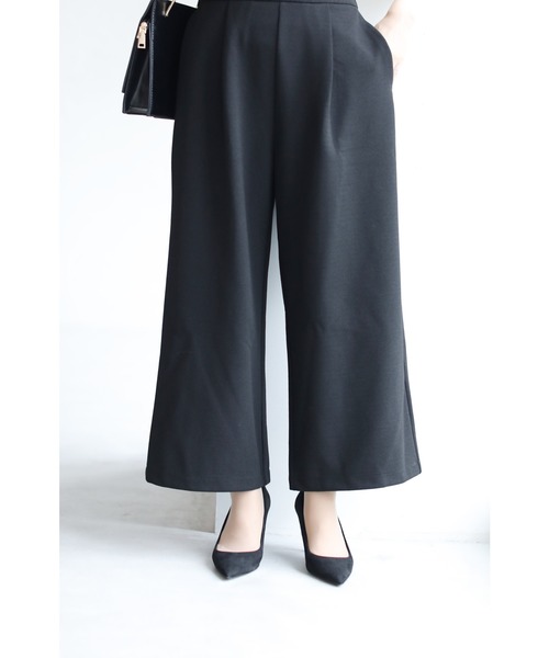 cawaii(カワイイ)の「楽してオシャレに穿ける 体型拾わない 年中ヘビロテパンツ ホワイト限定ぺチパンツ付き(その他パンツ・レディース・ブラック/グレー/ベージュ/ホワイト・L2/M2/M1/L1)」の22枚目の写真