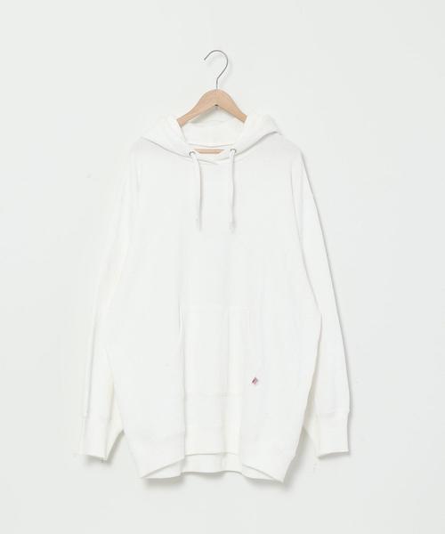 coen（コーエン）の「USAコットン裏毛フーデットパーカー（パーカー・レディース・ナチュラル/ホワイト/ダークグレー・FREE）」の17枚目の写真