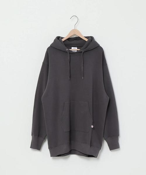 coen（コーエン）の「USAコットン裏毛フーデットパーカー（パーカー・レディース・ナチュラル/ホワイト/ダークグレー・FREE）」の15枚目の写真