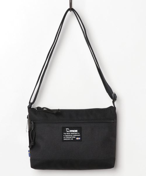 モズ ショルダーバッグ ZZEI-21 サコッシュ ブラック ちょっとした外出に最高！」 moz（モズ）の\u201cサコッシュ\u201dが高評価