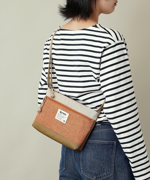 moz（モズ）の「moz(モズ) サコッシュショルダーバッグ ZZEI-21（ショルダーバッグ・レディース・ブラック/ネイビー/トリコロール・ONE SIZE）」の17枚目の写真