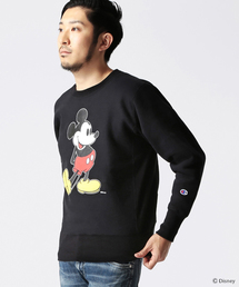 BEAMS | CHAMPION×BEAMS / 別注 クルーネックスウェット （Mickey Mouse）(スウェット)