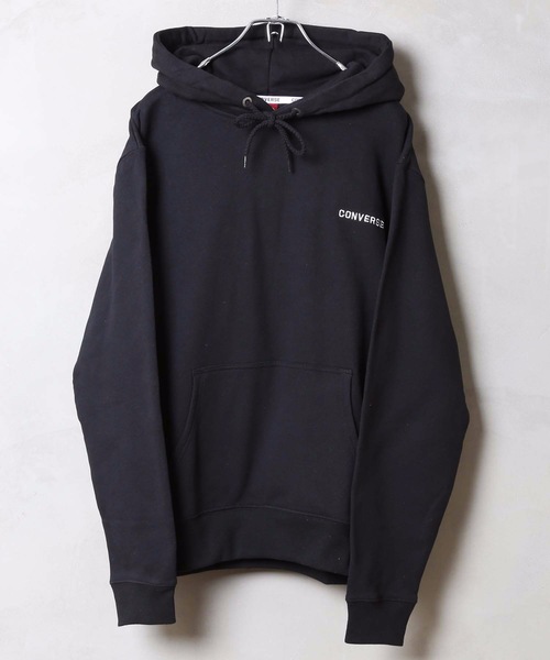 CONVERSE(コンバース)の「【CONVERSE/コンバース】ワンポイントプルパーカー ブランドロゴ(パーカー・メンズ・ホワイト/ブラック/イエロー・MEDIUM/LARGE/X-LARGE)」の6枚目の写真