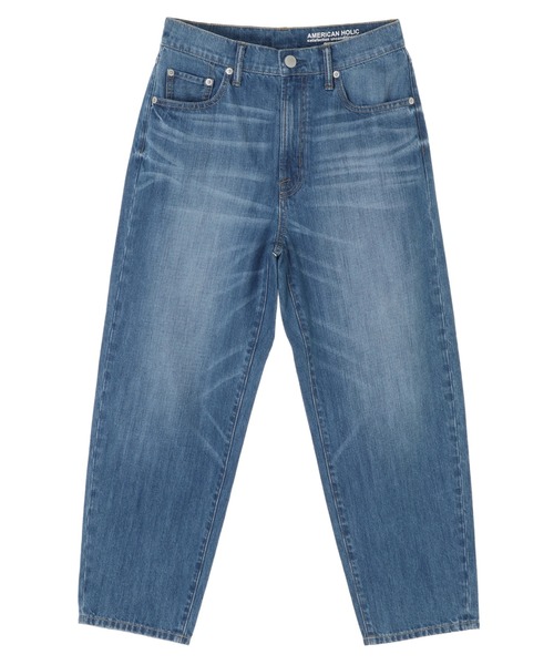 AMERICAN HOLIC（アメリカンホリック）の「バナナクロップドデニム　＊（デニムパンツ・レディース・インディゴブルー/ライトインディゴブルー・MEDIUM/LARGE）」の20枚目の写真