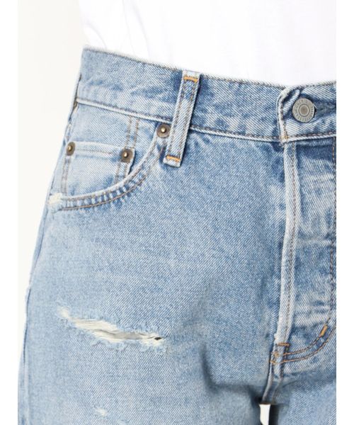 Ungrid（アングリッド）の「クラッシュボーイズデニム（デニムパンツ・レディース・ブルー・24inch/25inch/26inch）」の12枚目の写真