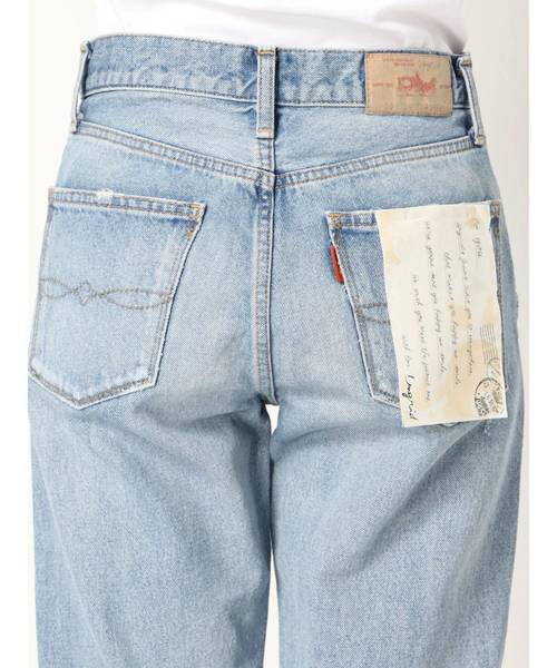 Ungrid（アングリッド）の「クラッシュボーイズデニム（デニムパンツ・レディース・ブルー・24inch/25inch/26inch）」の13枚目の写真