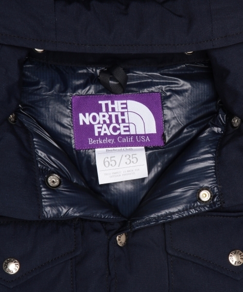 BEAMS（ビームス）の「【THE NORTH FACE PURPLE LABEL / 65/35 Hooded Sierra Vest】（ダウンベスト・メンズ・ブラック/ネイビー・SMALL/MEDIUM）」の20枚目の写真
