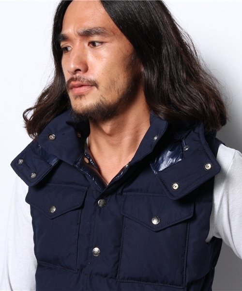 美品 Ｍサイズ 65/35 HOODED SIERRA VEST BEAMS（ビームス）の「【THE NORTH FACE PURPLE LABEL / 65/35