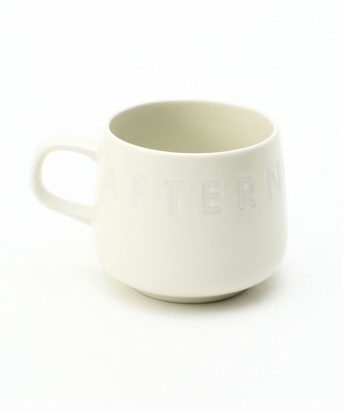 Afternoon Tea(アフタヌーンティー)の「ロゴワークスマグカップ for Coffee(グラス/マグカップ/タンブラー・レディース・グレー/ホワイト・ONE SIZE)」の9枚目の写真