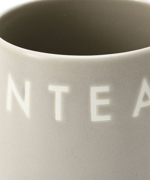 Afternoon Tea(アフタヌーンティー)の「ロゴワークスマグカップ for Coffee(グラス/マグカップ/タンブラー・レディース・グレー/ホワイト・ONE SIZE)」の5枚目の写真