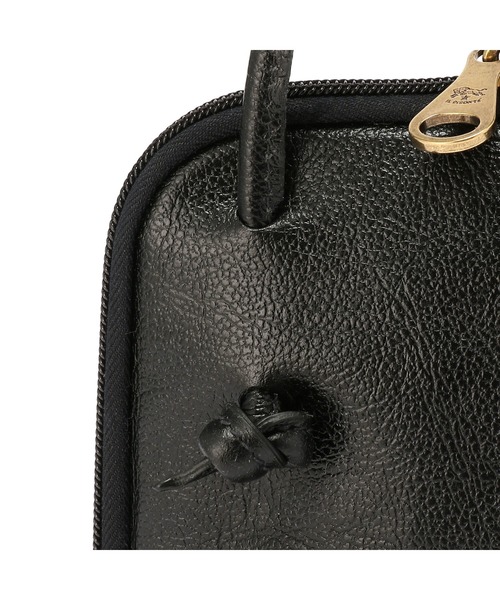 IL BISONTE(イルビゾンテ)の「IL BISONTE / クロスボディバッグ(ショルダーバッグ・レディース・ブラック/ダークブラウン/ネイビー/グレー/レッド/オリーブ/オレンジ/グリーン/ライトブラウン/ナチュラル/レンガ・FREE)」の13枚目の写真