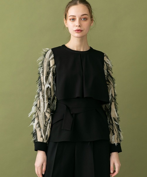 UNITED TOKYO（ユナイテッドトウキョウ）の「YABANEジャガードブラウス  