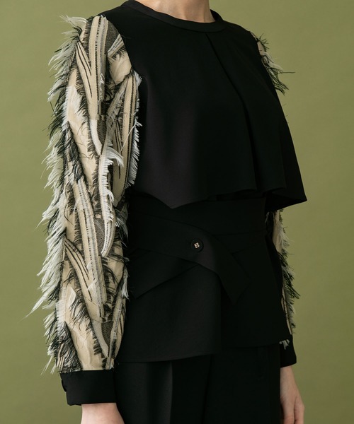 UNITED TOKYO（ユナイテッドトウキョウ）の「YABANEジャガードブラウス  