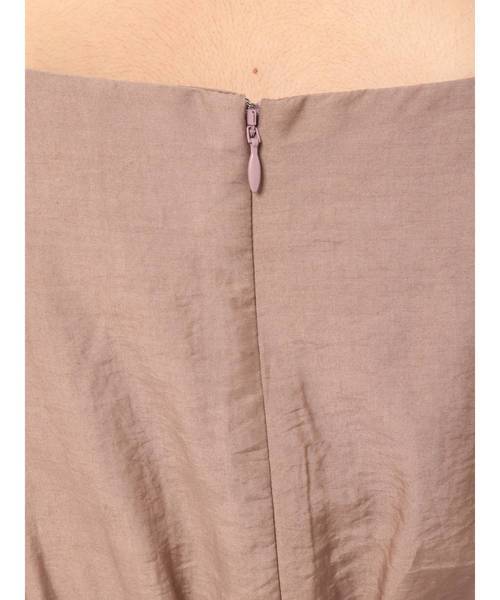 MERCURYDUO（マーキュリーデュオ）の「ボリュームスリーブカシュクールコンビネソン（ワンピース・レディース・ブラック/ブラウン・FREE）」の16枚目の写真