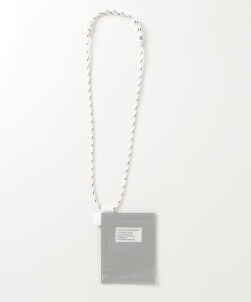 SABLE CLUTCH（セーブルクラッチ）の「EASY TAG WALLET - NECK CORD wWHITE（コインケース・レディース・ホワイト/シルバー・ONE SIZE）」の3枚目の写真