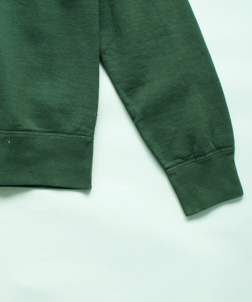 Denime（ドゥニーム）の「【MADE IN JAPAN】SWEATSHIRT VINTAGE WASH（スウェット・メンズ・ネイビー/グリーン/オートミール/スミクロ・SMALL/MEDIUM/LARGE）」の9枚目の写真