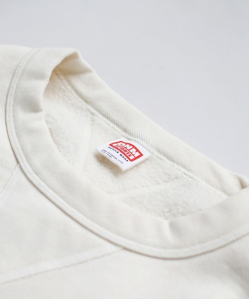 Denime（ドゥニーム）の「【MADE IN JAPAN】SWEATSHIRT VINTAGE WASH（スウェット・メンズ・ネイビー/グリーン/オートミール/スミクロ・SMALL/MEDIUM/LARGE）」の7枚目の写真