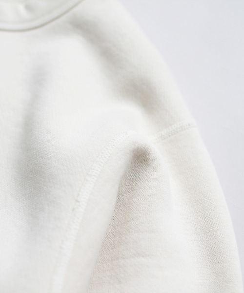 Denime（ドゥニーム）の「【MADE IN JAPAN】SWEATSHIRT VINTAGE WASH（スウェット・メンズ・ネイビー/グリーン/オートミール/スミクロ・SMALL/MEDIUM/LARGE）」の13枚目の写真