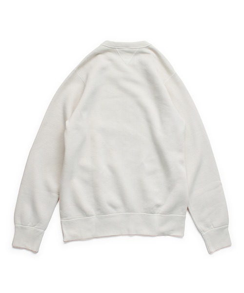 Denime（ドゥニーム）の「【MADE IN JAPAN】SWEATSHIRT VINTAGE WASH（スウェット・メンズ・ネイビー/グリーン/オートミール/スミクロ・SMALL/MEDIUM/LARGE）」の8枚目の写真