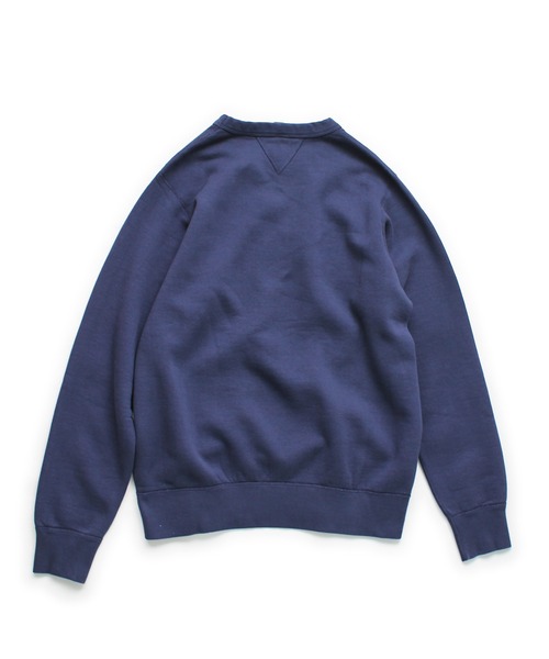 Denime（ドゥニーム）の「【MADE IN JAPAN】SWEATSHIRT VINTAGE WASH（スウェット・メンズ・ネイビー/グリーン/オートミール/スミクロ・SMALL/MEDIUM/LARGE）」の11枚目の写真