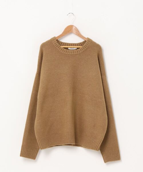 RIKKA FEMME(リッカファム)の「RIKKA FEMME/リッカファム セーター R20FW107(ニット/セーター・レディース・ブラウン/オフホワイト・FREE)」の7枚目の写真