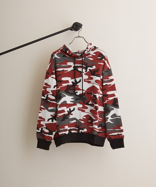 トレーナー スウェット 「ROTHCO/ロスコ」CAMO PULLOVER HOODED SWEATSHIRT (UN) レディース メンズ ROTHCO/ロスコ】CAMO PULLOVER HOODED SWEATSHIRT (UN