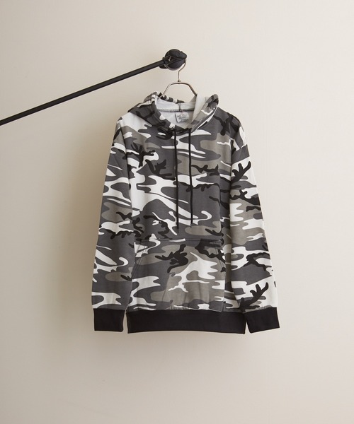 トレーナー スウェット 「ROTHCO/ロスコ」CAMO PULLOVER HOODED SWEATSHIRT (UN) レディース メンズ ROTHCO/ロスコ】CAMO PULLOVER HOODED SWEATSHIRT (UN