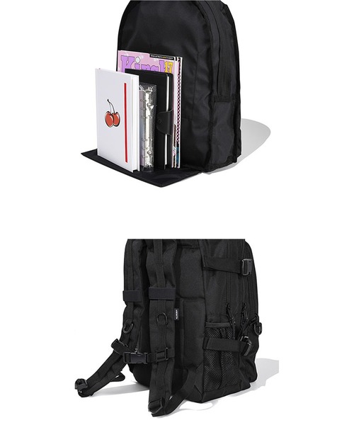 KIRSH(キルシー)の「【KOREA KIRSH オリジナルライン】『KIRSH/キルシー』KIRSH POCKET STORAGE BACKPACK/韓国ブランド ポケット ストレージ バックパック リュック(バックパック/リュック・レディース・ブラック・FREE)」の18枚目の写真