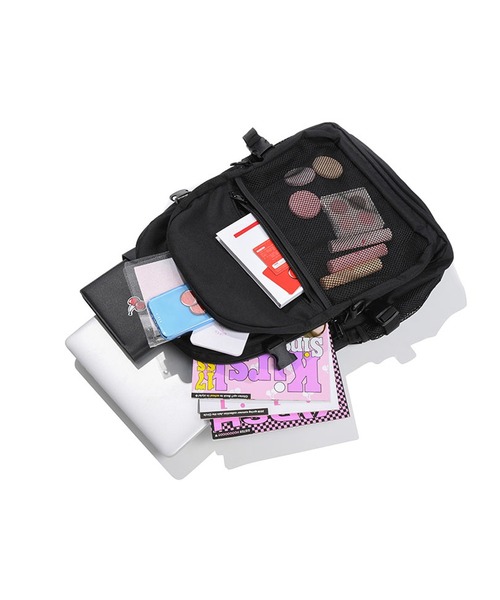 KIRSH(キルシー)の「【KOREA KIRSH オリジナルライン】『KIRSH/キルシー』KIRSH POCKET STORAGE BACKPACK/韓国ブランド ポケット ストレージ バックパック リュック(バックパック/リュック・レディース・ブラック・FREE)」の19枚目の写真