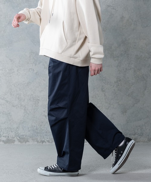 INTER FACTORY（インターファクトリー）の「WEARISTA Suzu - ミニマルカーゴパンツ　made in INTER FACTORY（カーゴパンツ・メンズ・ホワイト/ネイビー・MEDIUM/LARGE）」の19枚目の写真