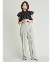 FRAY I.D ダブルタックワイドパンツ FRAY I.D（フレイアイディー）の「ダブルタックワイドパンツ