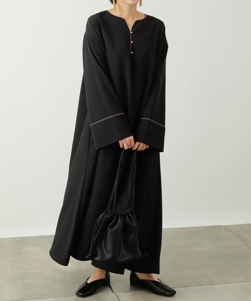 セール パイピングカフタンワンピース ワンピース Colony 2139 コロニートゥーワンスリーナイン のファッション通販 Zozotown