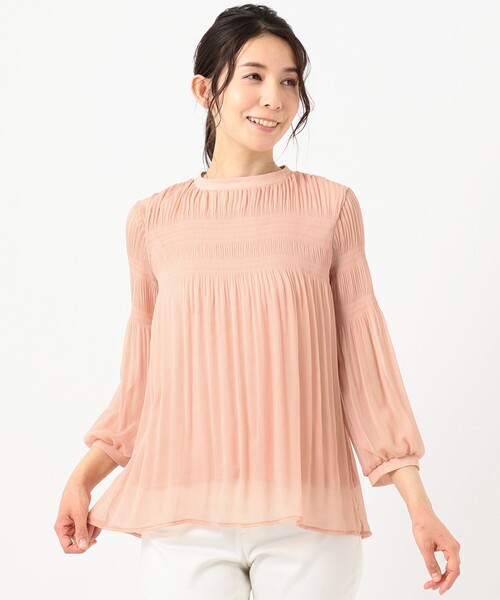 ANY SIS(エニィスィス)の「【美人百花5月号掲載】プリーツシフォン ブラウス(シャツ/ブラウス・レディース・ピンク系/アイボリー系/ブラック系・4)」の18枚目の写真