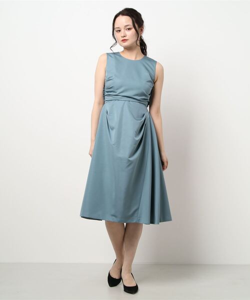 セール Women En シャンタングログランドレープワンピース ワンピース ワンピース Lanvin En Bleu ランバンオンブルー