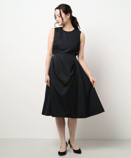 Lanvin En En Lanvin Bleu ランバンオンブルー のファッション ワンピース シャンタングログランドレープワンピース ワンピース