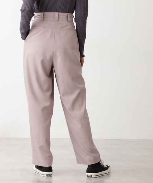 N.(N. Natural Beauty Basic)(エヌエヌナチュラルビューティーベーシック)の「2タックハイウエストパンツ(その他パンツ・レディース・ピンク/ブルー/ベージュ・MEDIUM)」の16枚目の写真