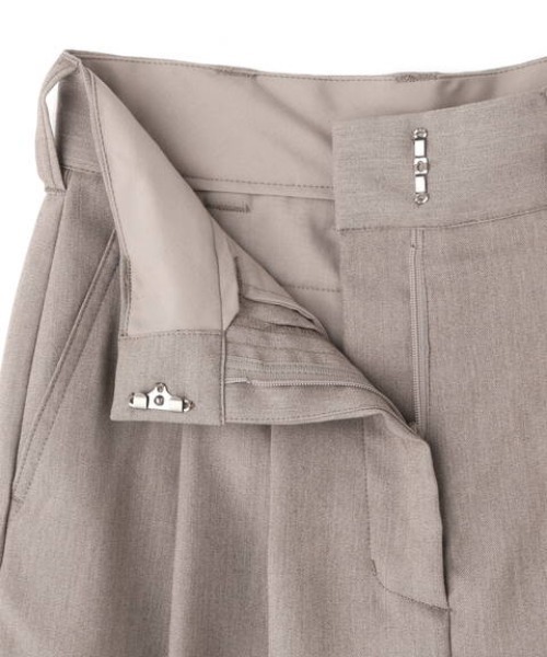 N.(N. Natural Beauty Basic)(エヌエヌナチュラルビューティーベーシック)の「2タックハイウエストパンツ(その他パンツ・レディース・ピンク/ブルー/ベージュ・MEDIUM)」の10枚目の写真