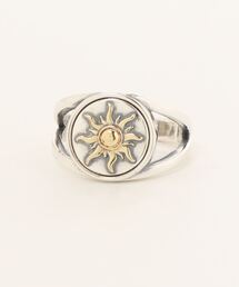 【blatto 925silver】925シルバー　アートコイン　デザイン　リング  フリーサイズ