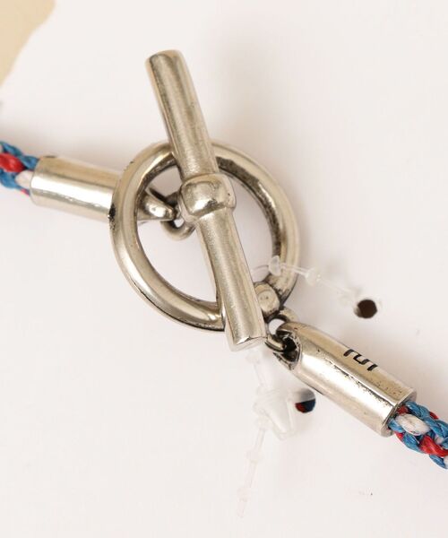 wakami（ワカミ）の「【SHIPS別注】WAKAMI: ワックスコード ブレスレット（ブレスレット・メンズ・ネイビー/レッド/オリーブ・ONE SIZE）」の5枚目の写真