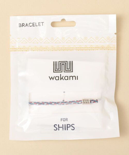 wakami（ワカミ）の「【SHIPS別注】WAKAMI: ワックスコード ブレスレット（ブレスレット・メンズ・ネイビー/レッド/オリーブ・ONE SIZE）」の11枚目の写真