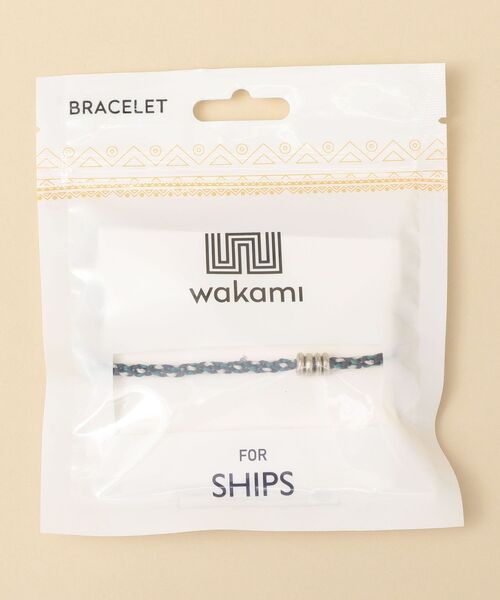 wakami（ワカミ）の「【SHIPS別注】WAKAMI: ワックスコード ブレスレット（ブレスレット・メンズ・ネイビー/レッド/オリーブ・ONE SIZE）」の13枚目の写真