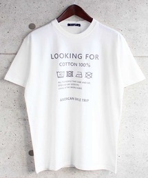 プリント半袖Tシャツ カットソー