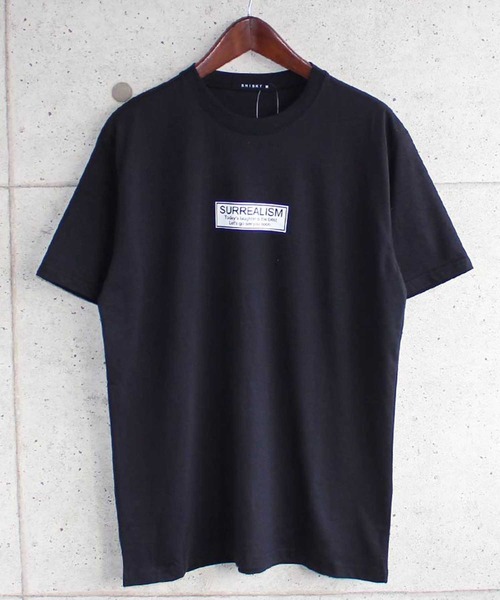 SHISKY(シスキー)の「プリント半袖Tシャツ カットソー(Tシャツ/カットソー・メンズ・モカ/ベージュ系/オフホワイト/オレンジ/ラベンダー/ホワイト系/ベージュ/ブラック/チャコール/ミント・M/L/XL)」の3枚目の写真