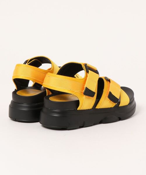 Sugar Sugar（シュガーシュガー）の「【SUGAR SUGAR シュガーシュガー】ベルクロスポーツサンダル（サンダル・レディース・カーキ/レッド/ブラック/グレー/ベージュ/マスタード・S/LL/M/L）」の7枚目の写真