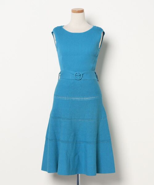 在庫限り ニットワンピース 美しい Mutis Cl