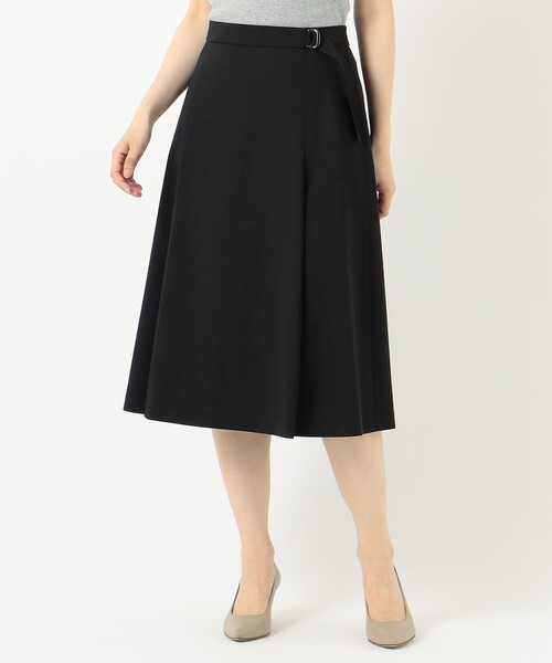 J.PRESS Ladies(J.プレス レディス)の「【洗える】ドライタッチツイルストレッチ スカート(スカート・レディース・ブラック系/ブラウン系/ダルブルー系・S/XS/XXS)」の1枚目の写真