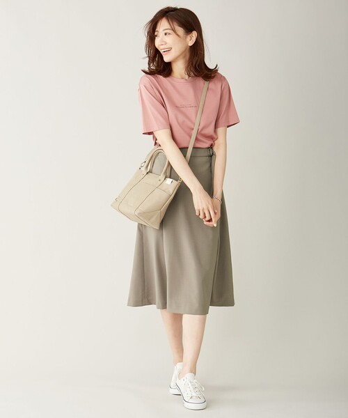 J.PRESS Ladies(J.プレス レディス)の「【洗える】ドライタッチツイルストレッチ スカート(スカート・レディース・ブラック系/ブラウン系/ダルブルー系・S/XS/XXS)」の4枚目の写真